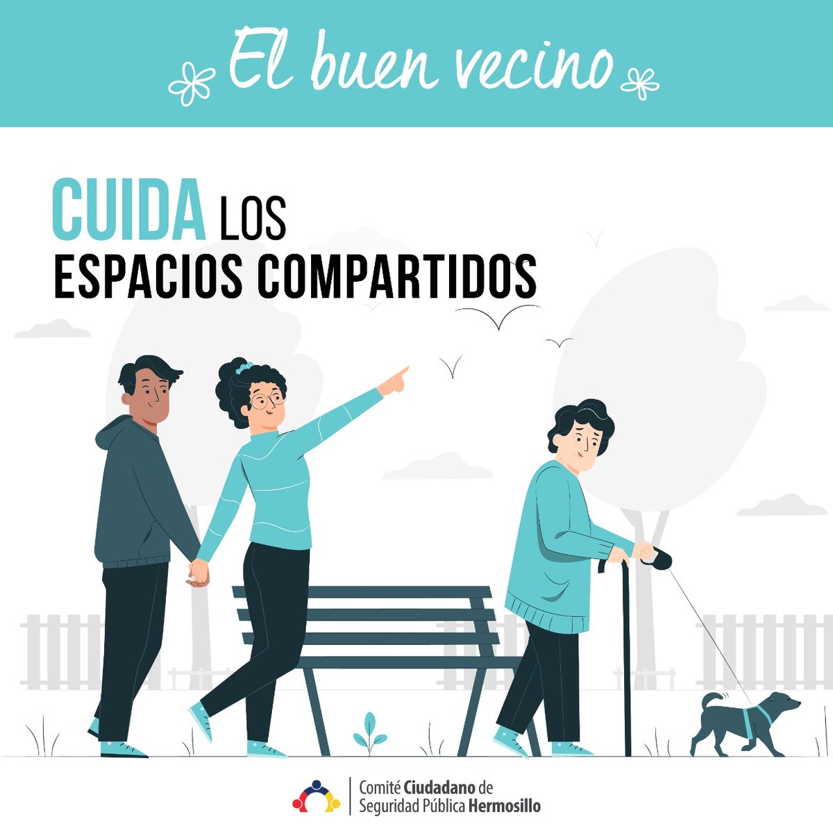 Ser un buen vecino también es cuidar lo que compartimos 🤝🌿

Respetar los espacios comunes fortalece la convivencia y hace de nuestra comunidad un lugar más seguro y agradable para todas y todos.