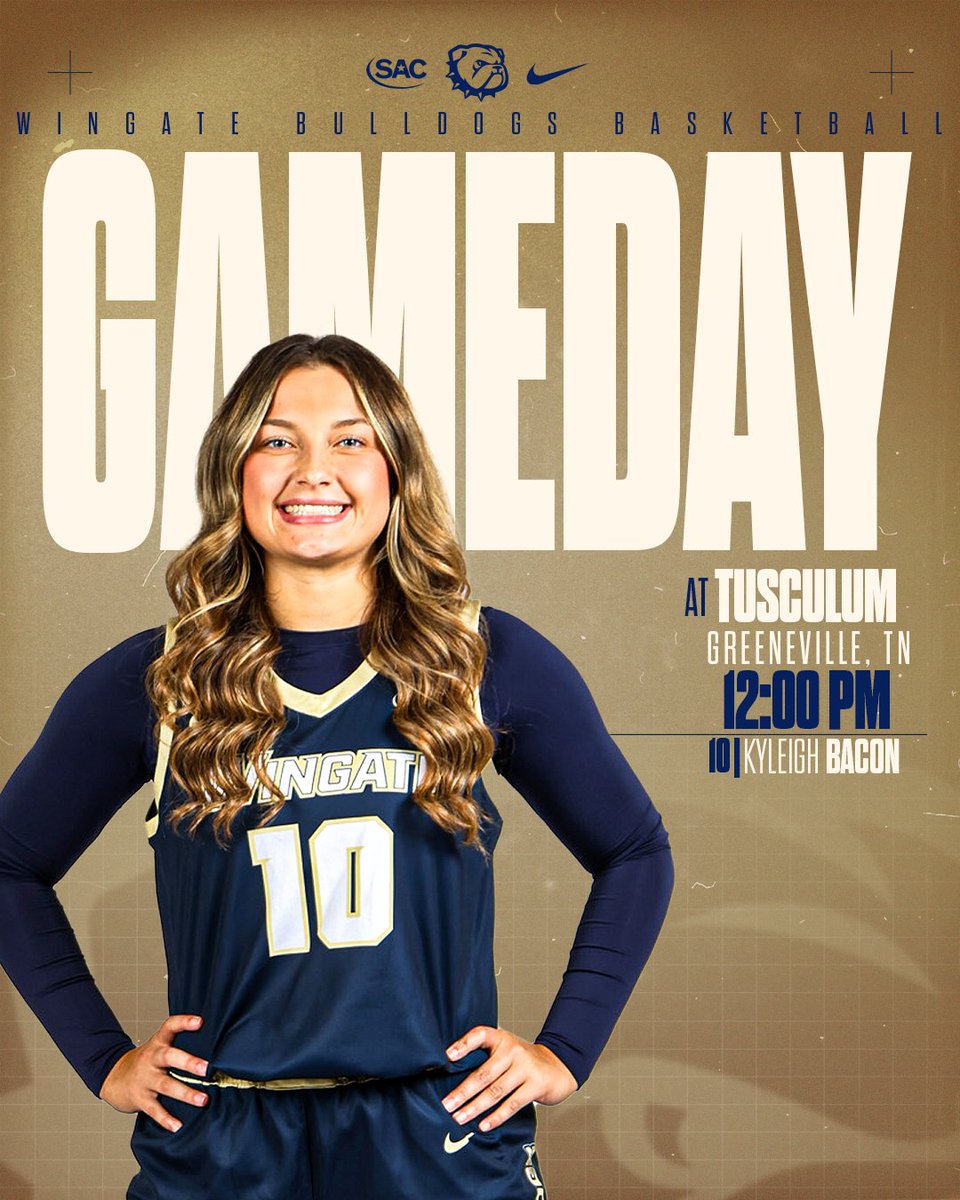WU_Bulldogs's tweet photo. #WINgate GameDay!

@WingateMBB at home at noon; WBB at Tusculum at noon - season opener for @WingateBaseball at Lynn at 2 

Follow it all at GameDay Central 

📰 | https://t.co/0HBMUdJRug

#OneDog https://t.co/UWMEFrfIsZ