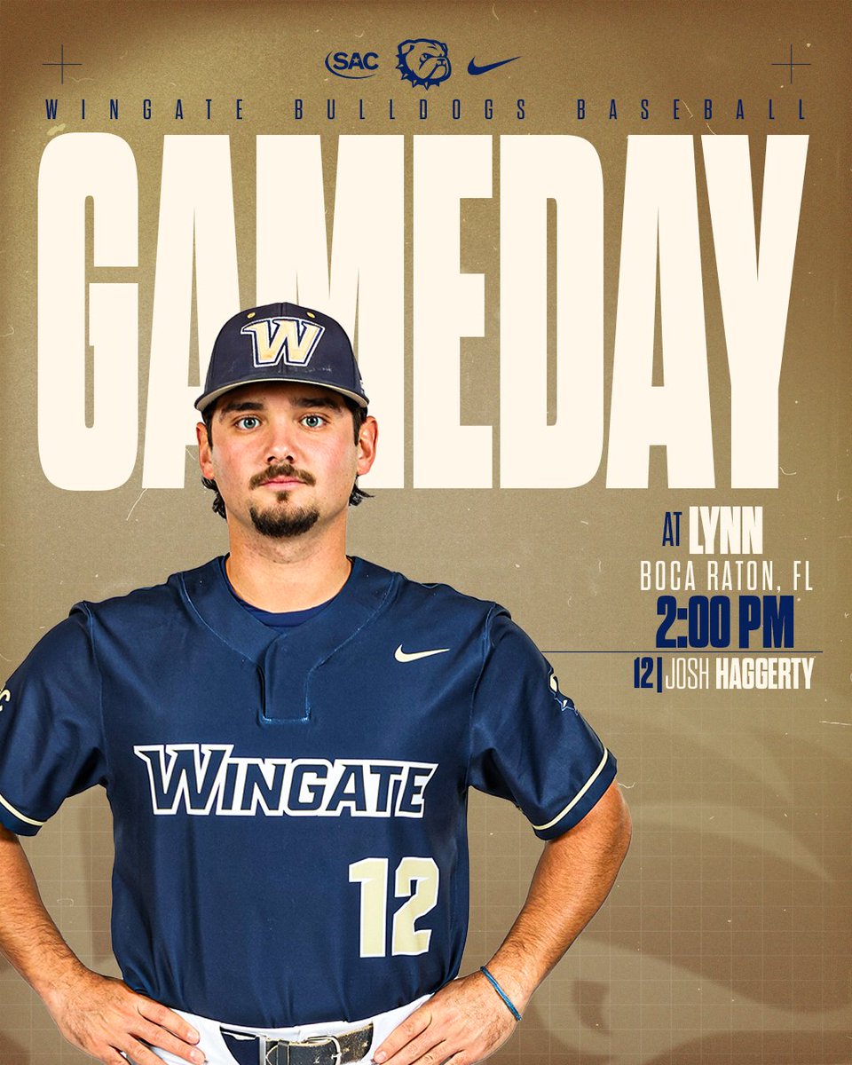 WU_Bulldogs's tweet photo. #WINgate GameDay!

@WingateMBB at home at noon; WBB at Tusculum at noon - season opener for @WingateBaseball at Lynn at 2 

Follow it all at GameDay Central 

📰 | https://t.co/0HBMUdJRug

#OneDog https://t.co/UWMEFrfIsZ