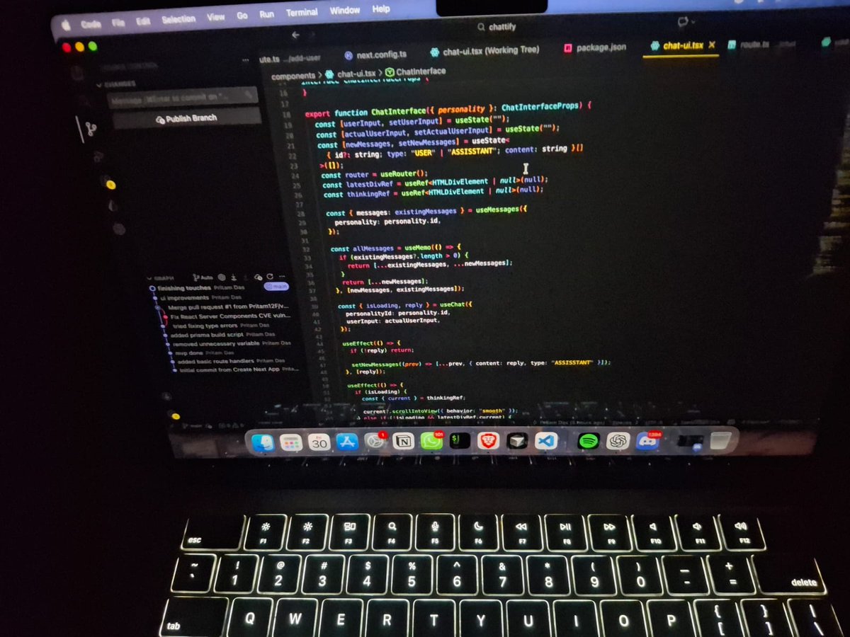 pritam121f's tweet photo. Built a cool little AI chat bot platform for the last two days. It has three bots impersonating @elonmusk, @jordanbpeterson  and @MrBeast with a lot of context about of each of them. 

It was a good learning experience in the sense of how we integrate gen AI with web apps. https://t.co/CbVTN5vUUd