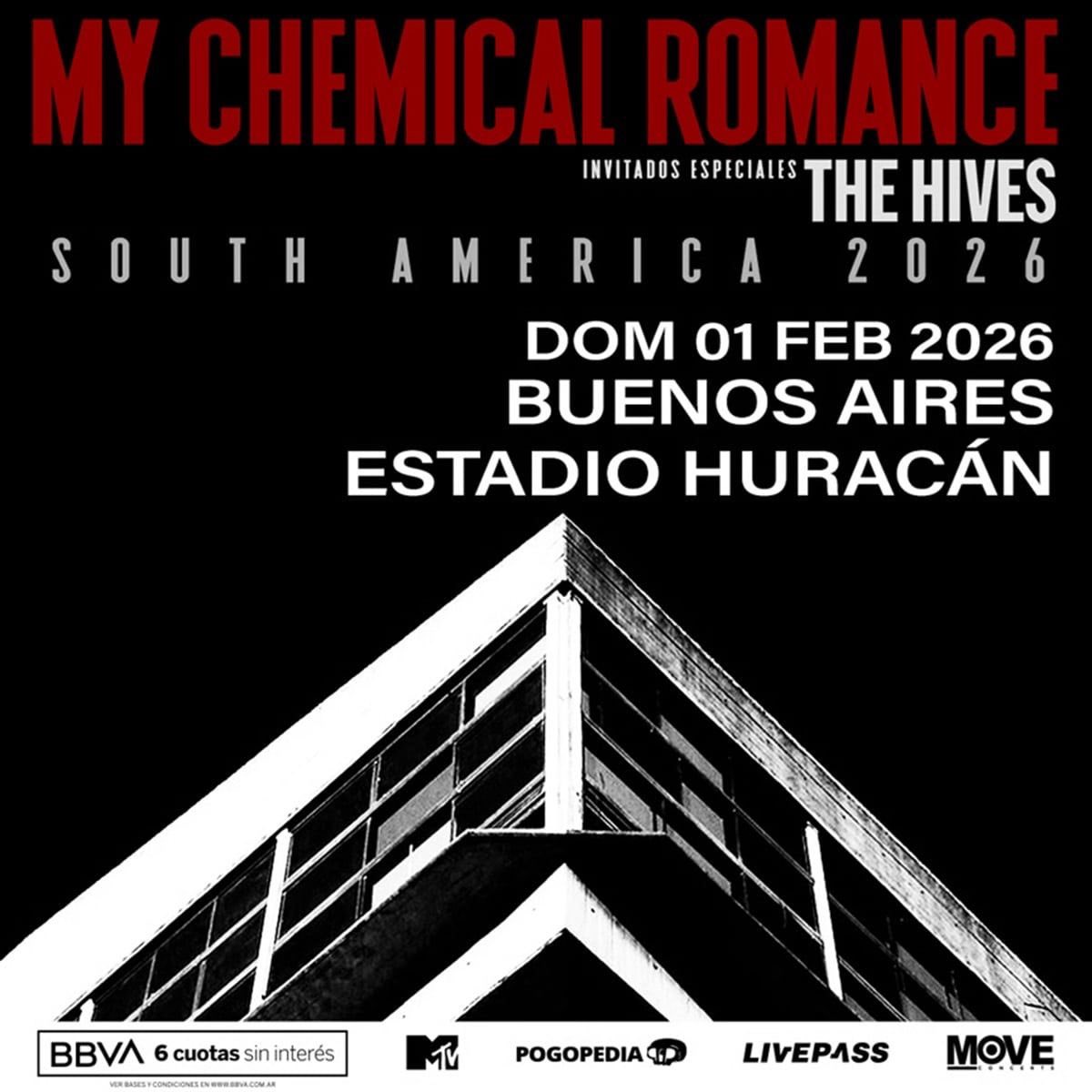 Bilarditos's tweet image. VENDO ENTRADAS MY CHEMICAL ROMANCE ARGENTINA ESTADIO HURACÁN

CAMPO : 120k

PREFERENCIAL 150k