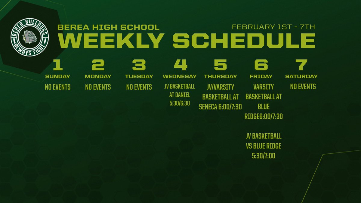 Berea High School Athletics tweet media