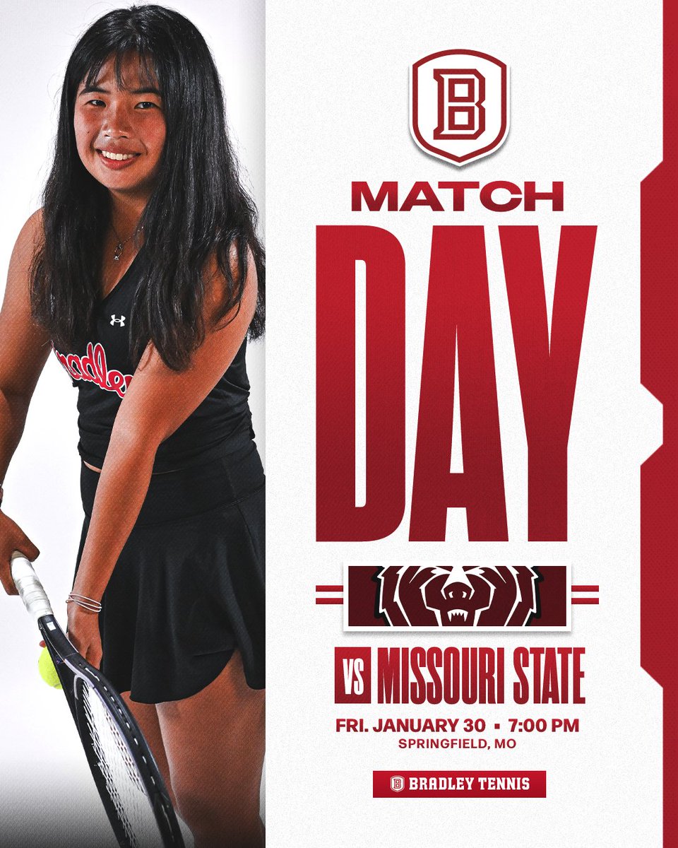 𝗥𝗢𝗔𝗗 𝗧𝗥𝗜𝗣𝗣𝗜𝗡' 🛣️

🎾 at <a href="/MoStateTennis/">Missouri State Tennis</a> 
🗺️ Cooper Tennis Complex - Springfield, MO
🕰️ 7:00 PM
📊 shorturl.at/qxrTl