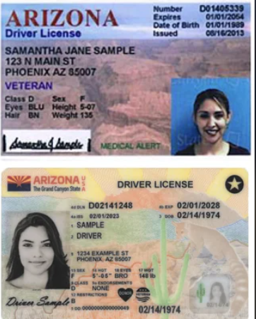 MichaelENewton1's tweet image. Someone explain to me why the new #Arizona #RealID driver license has to look so bland compared to the old driver license design I had.