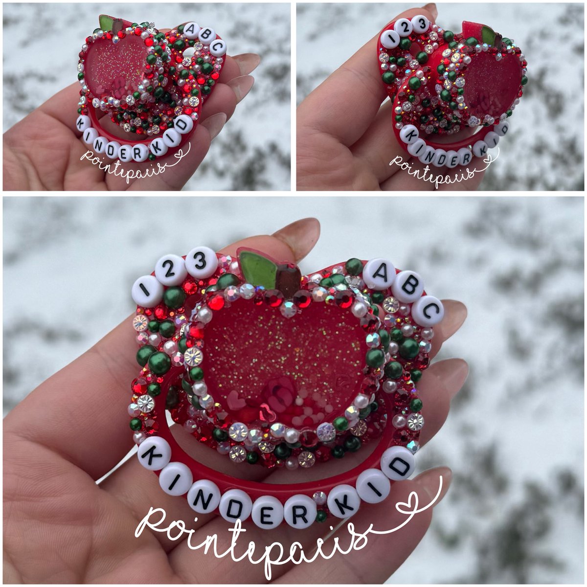 Pointe_pacis's tweet photo. Kinder Kid paci! Available for $44 plus ship!
#ageretwt #agereshop #ageregression #littlespace #sfwpaci https://t.co/qVkpgWeOfL