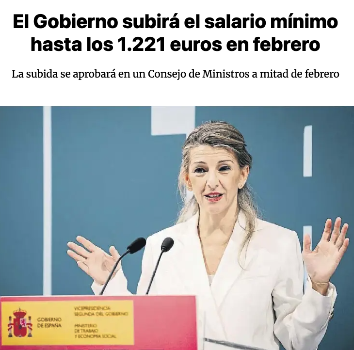 marcvidal's tweet image. Salario Modal (el más Frecuente) y el Salario Mínimo. Los sueldos en España se igualan por abajo como nunca.

en 2018 
SALARIO MODAL 16.977 €
SALARIO MÍNIMO 10.302 €

en 2026 será 
SALARIO MODAL 17.575 € (previsión)
SALARIO MÍNIMO 17.094 € (si sube el SMI)
