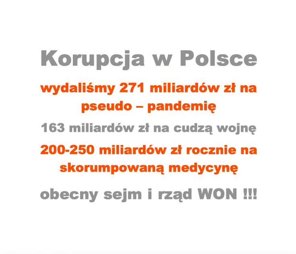 Wszyscy WON! Senat zlikwidować, a Sejm ograniczyć do 100 posłów!