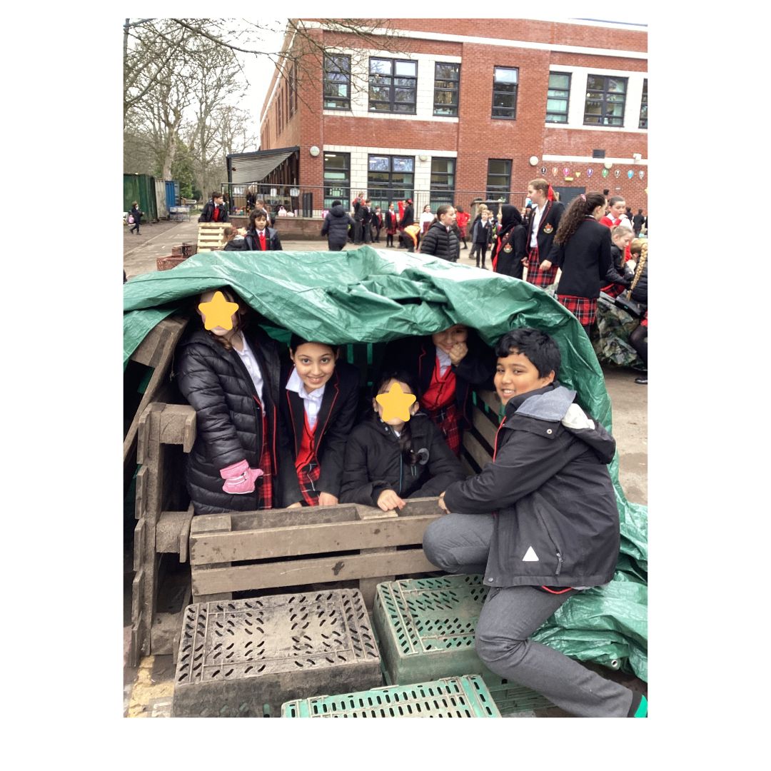 LC_EvenBetter's tweet photo. Our Primary Phase pupils have had a fantastic week getting involved in the den building competition during lunchtime OPAL play sessions! 💪

A brilliant effort from all those who entered!
#teamwork #denbuilding #lcprimary #opalplay https://t.co/2pTeG00CFe