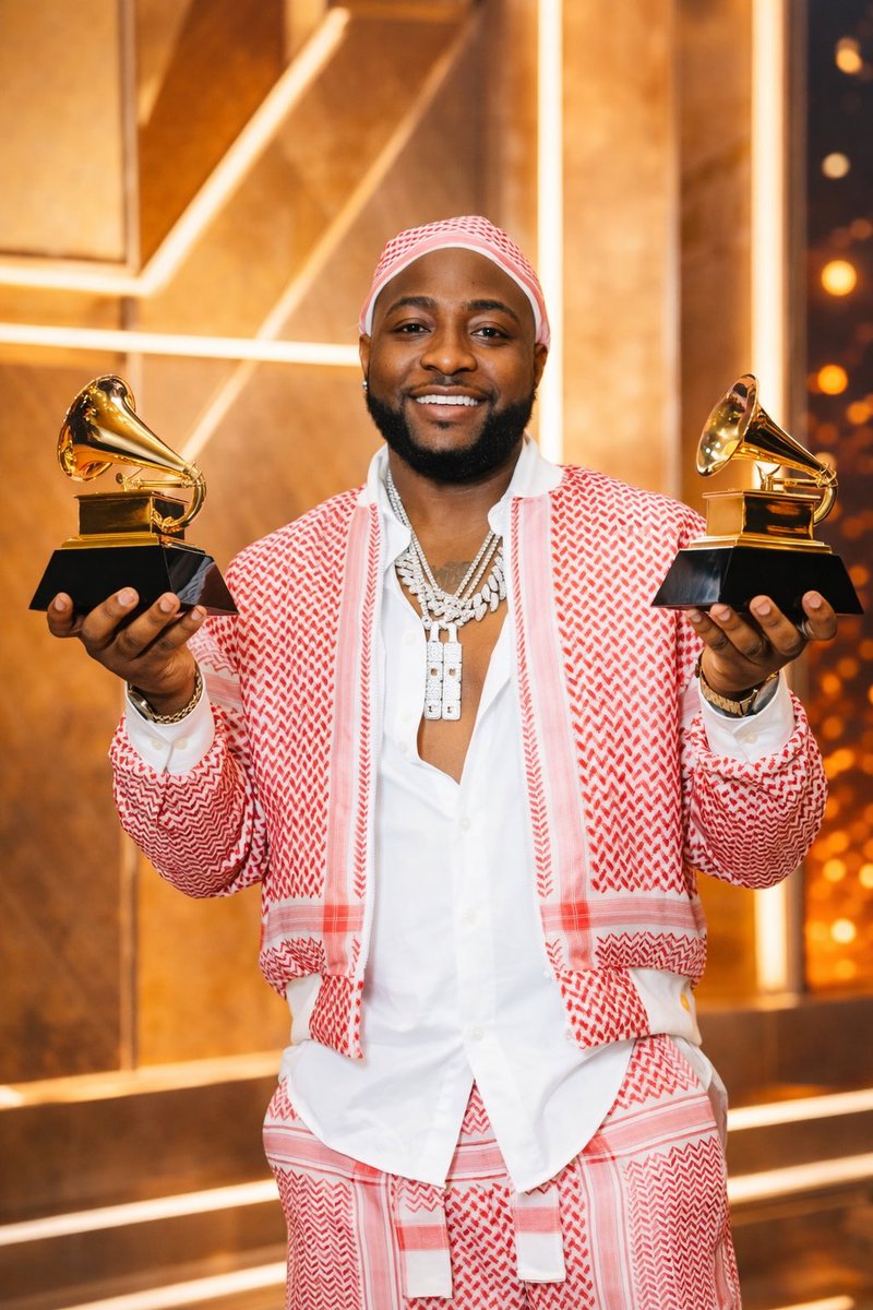 ArthurH20king's tweet photo. @davido The Afro Beats King Wins Double Grammy in 2026. Do you agree? #davido #obo #30bgang #davidofans #davidoofficial  @davido https://t.co/Y1GOSYUylk
