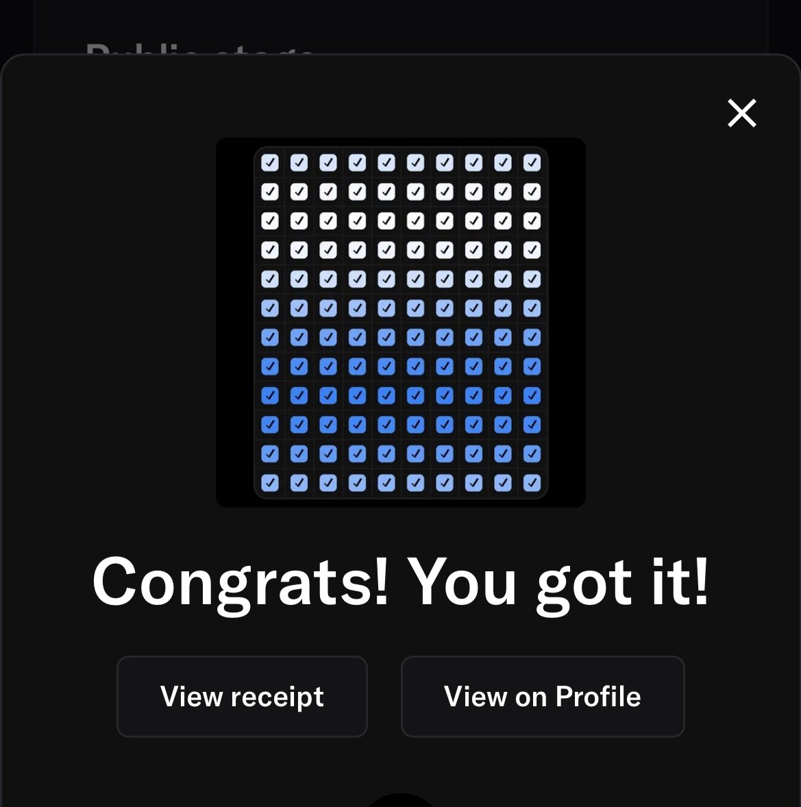 fwordii's tweet image. Minted ✅.. 

now send it 🚀🚀