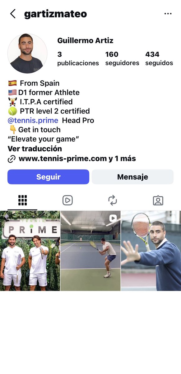 _PabloFdez_'s tweet image. Guillermo Artiz, tenista.