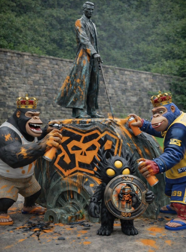 abpmoon's tweet image. Last night, few were chosen, but they answered the call of 369. The cause thanks you for your overwhelming support, and ApeChain is stronger for it! Nikola Tesla would be proud of the message sent forth an amplified today! 🫡
Your reward awaits those who answer the call 🏆
If you…