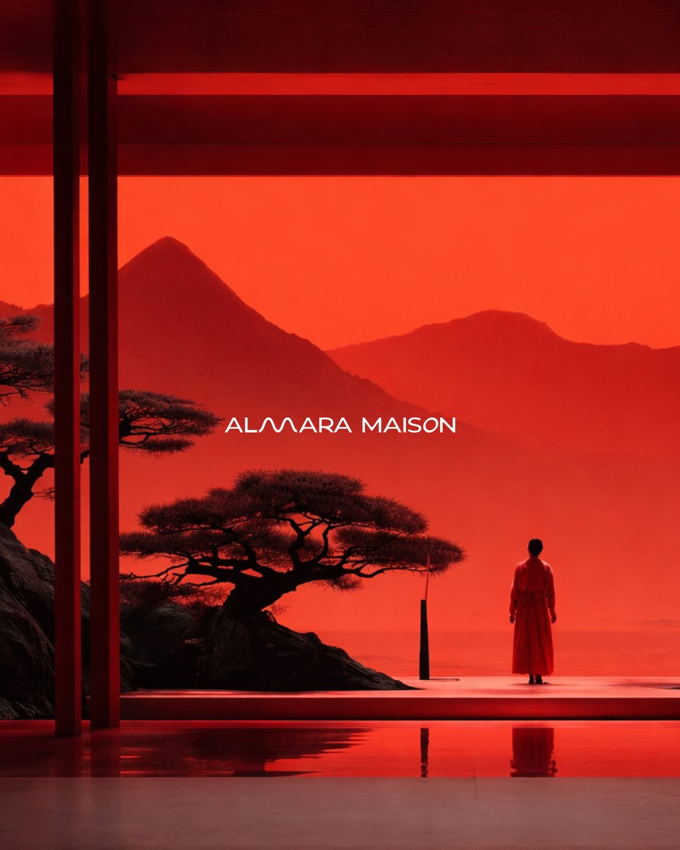 When the day fades, let the space hold you 🌅 Sunset tones, open horizons, intentional silence: environments that recalibrate. Almara Maison designs the conditions for restoration 🌿. Where do you reset?