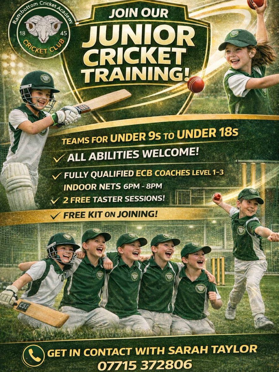 Ramsbottom Cricket Academy tweet media