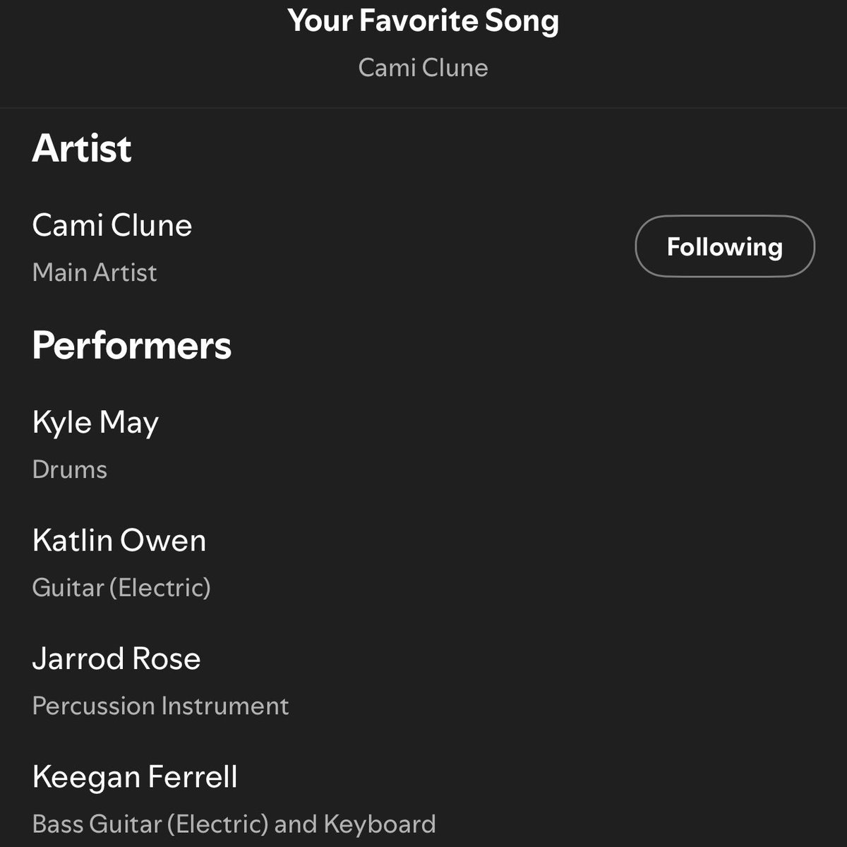 Cami Clune tweet media