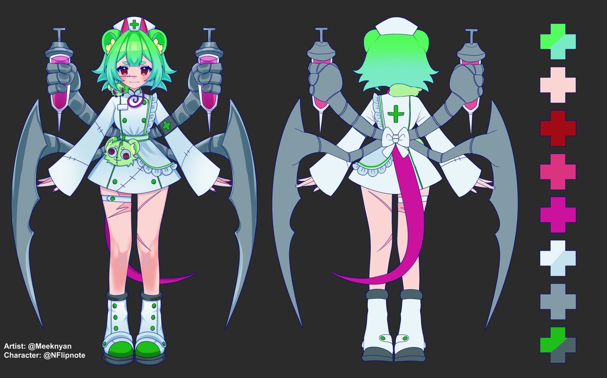 Nao nonome | nurse vtuber 🐀💉 tweet media