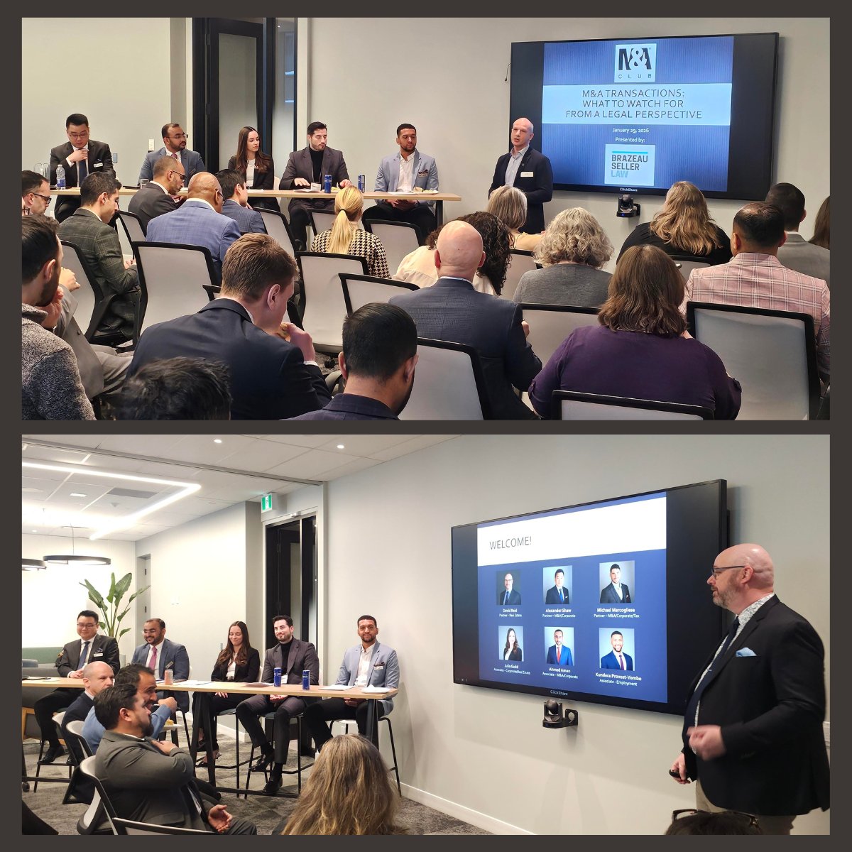 Our firm was proud to host the <a href="/mandaclubcanada/">M&A Club Canada</a> Ottawa chapter meeting! 

Our team presented on M&amp;A Transactions: What to Watch for From a Legal Perspective. 

Thank you to the M&amp;A community for an engaging discussion! 

#MandAClubCanada #OttawaBusiness #MergersAndAcquisitions