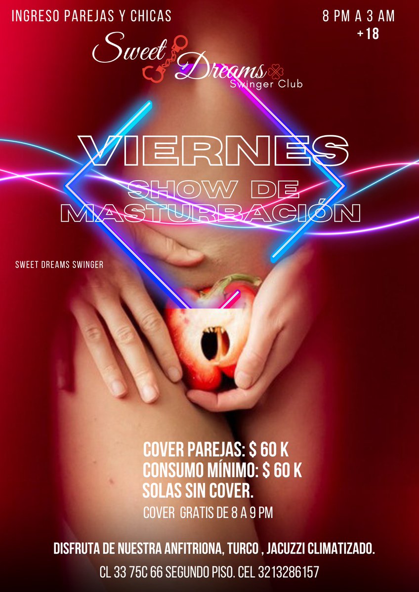 Hoy #viernes noche de masturbación femenina #ViernesDeSeducción #Viernes30ene #viernesdelabios #ViernesDeTravesuras #medellinswinger #Medellin <a href="/Swingers_Med/">Medellin Swinger's 🍍</a> #masturbándose