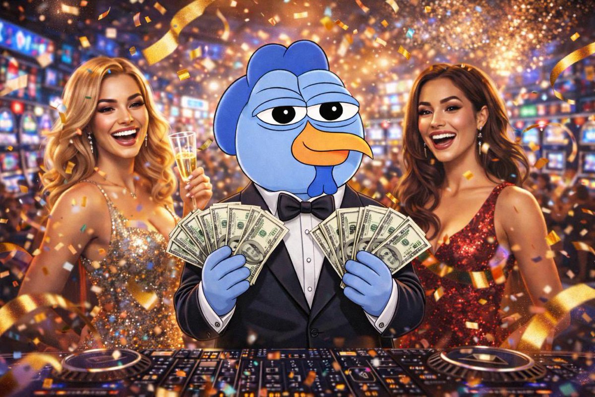 RoostCurrency's tweet photo. If you’re crying in the casino, you’re playing it wrong. $ROOST isn’t. https://t.co/QhaBw4MvRD