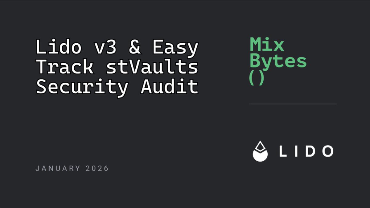 MixBytes tweet media