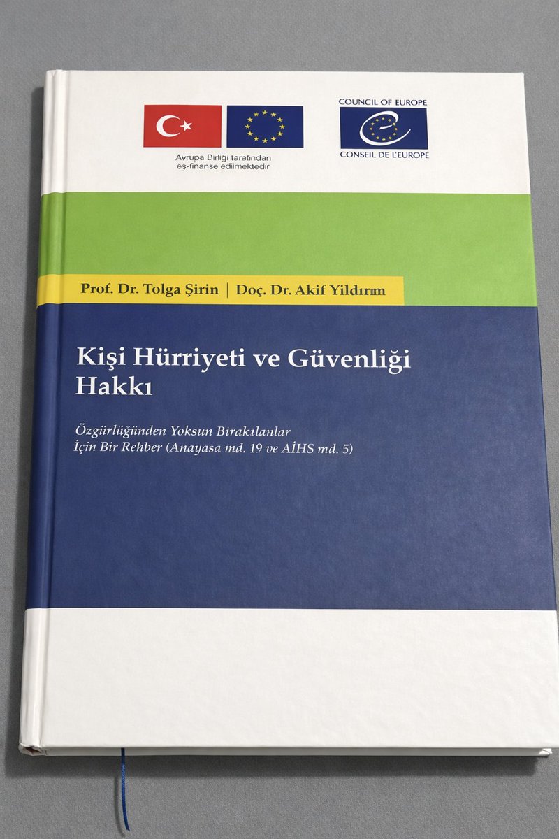 DUYURU!

KİŞİ HÜRRİYETİ VE GÜVENLİĞİ HAKKI kitabımız, "Avrupa Konseyi Yayınları"ndan (<a href="/coe/">Council of Europe</a>) yayımlandı.

Anayasa Mahkemesi (<a href="/AYMBASKANLIGI/">Anayasa Mahkemesi</a>) Başraportörü Doç. Dr. Akif Yıldırım ile birlikte kaleme aldığımız bu çalışmayı, Türkiye’de özellikle keyfî biçimde özgürlüğünden yoksun
