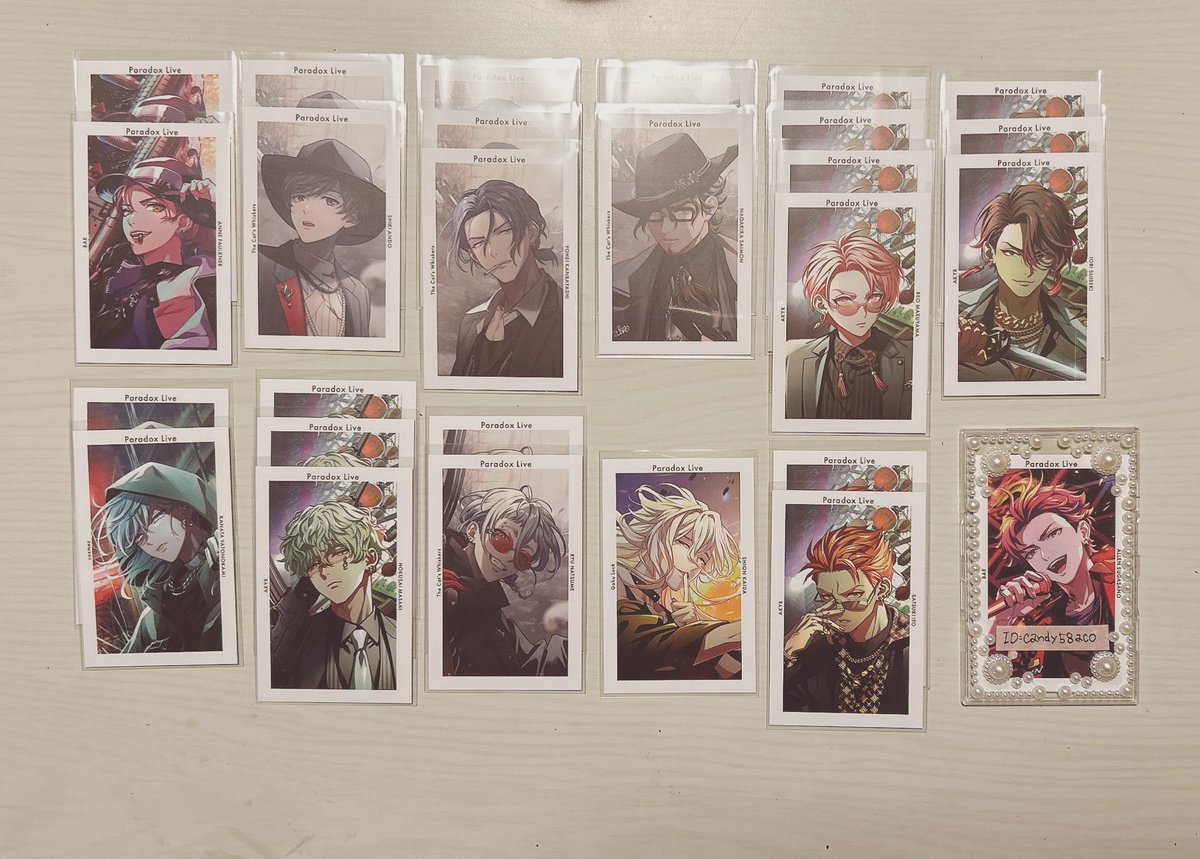 交換】Paradox Live パラライ 6周年 Gプリ 在庫変動のため、再掲載致し