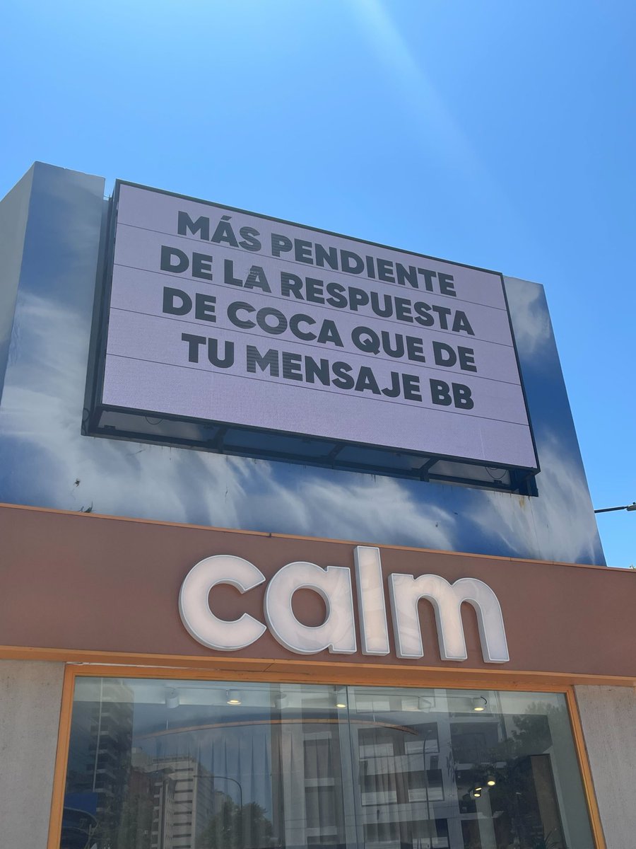 Calm es simple. tweet media
