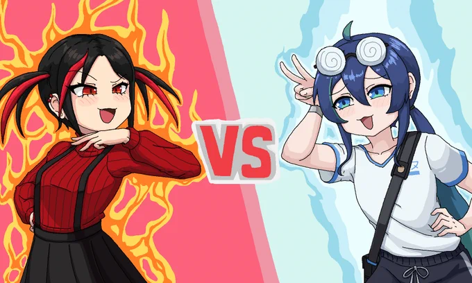 reqst smug vs smug! 's Reina vs 's Rin! who will win?