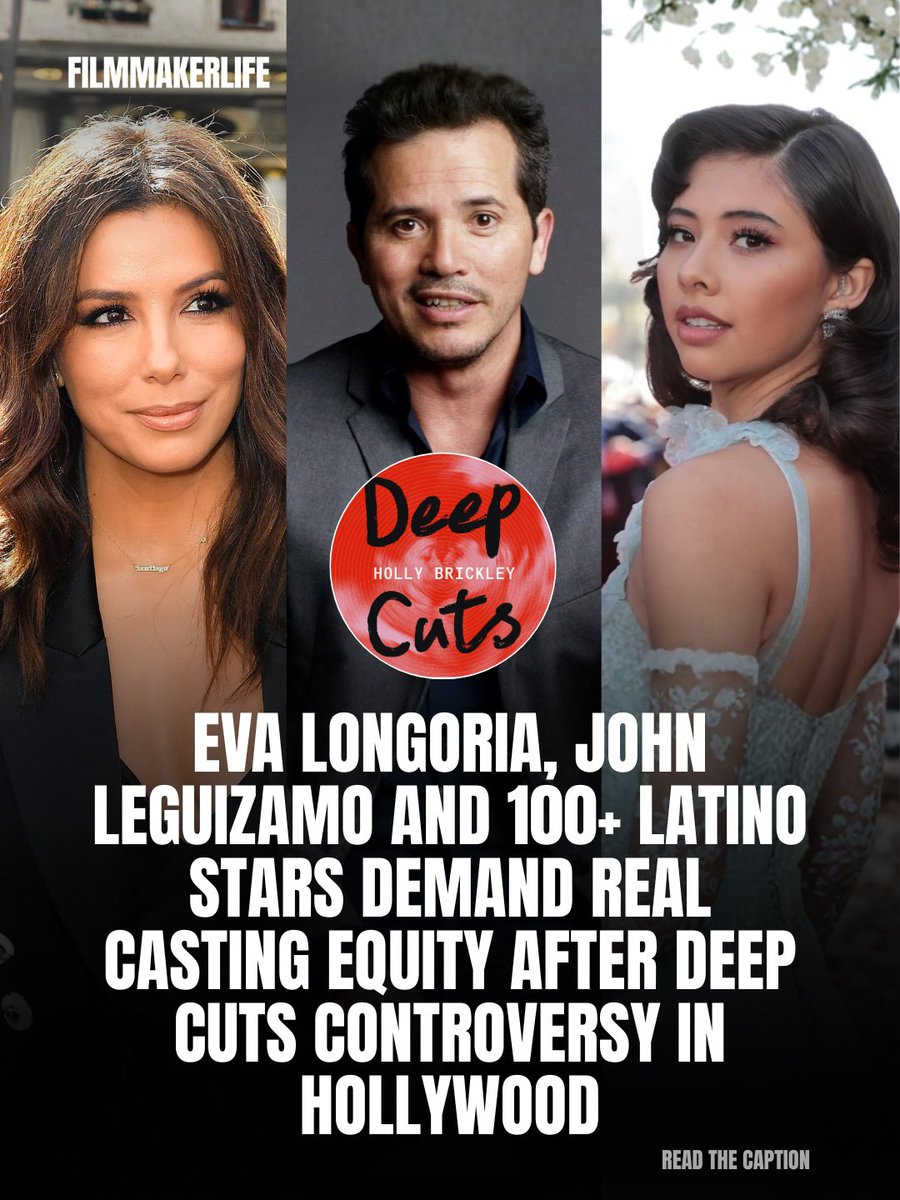 Huge call for change in Hollywood as over 100 Latino artists take a stand after a major casting backlash 🔥. 
•
For more, visit:
filmmakerlife.com
•
#FilmmakerLife #WorldClassFilmAwards LatinoVoicesMatter #HollywoodChange #RepresentationMatters #EvaLongoria #JohnLeguizamo