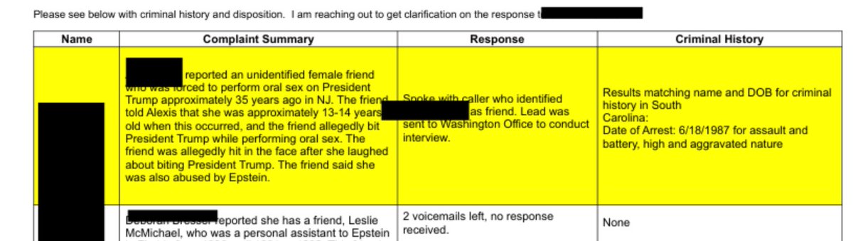 PabloReports's tweet image. 🚨NEWS: Epstein files allege Donald Trump forced a 13-14 year old girl to perform oral sex on him and then hit her for biting him.