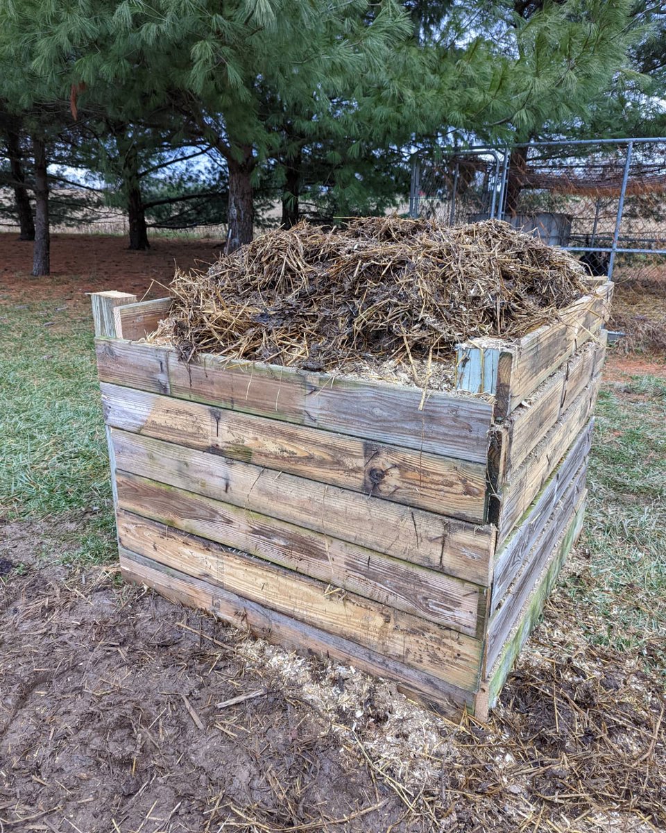 rutterfarms007's tweet photo. "Each pile of #compost is a story of transformation."
Andrew Schmitz
(This is a pic of my Cold-Bin or Cold Compost method experiment. Topped with some old manure/straw and left it)
#dailyfarmquote #compostbins #CompostTower https://t.co/eyQEJCu7h5