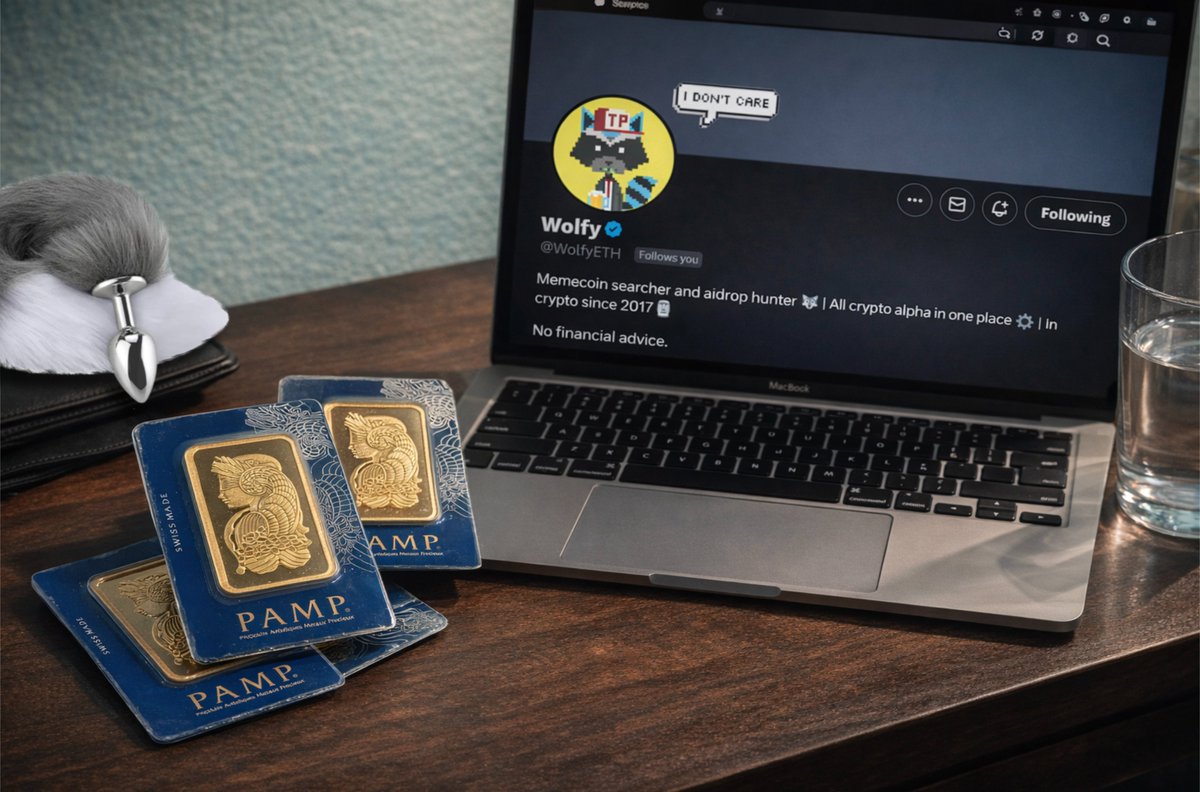 WolfyETH's tweet photo. Can a random user change your life...

Test. I will give away 2 oz gold bars (~$10,114) to 5 people.

So as promised I will be giving away
$10,114 to 5 person today.

Rules: Like, Retweet, and Comment “Life"” 🔔

I’ll share proof, and Grok will pick the winners (must follow and have DMs open).