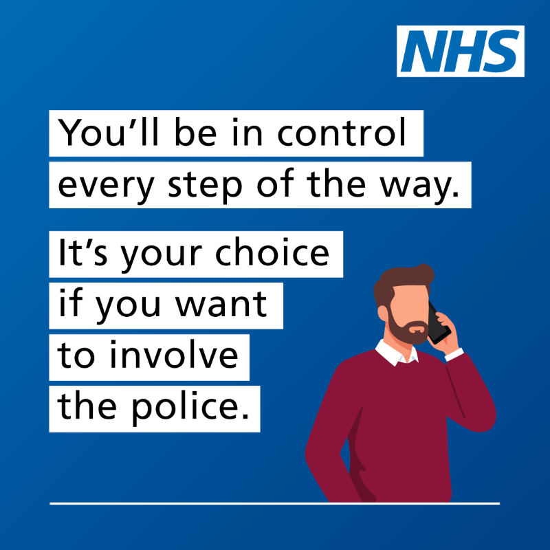 NHSuk's tweet photo. Sexual assault referral centres (SARCs) can provide medical care and support if you have been raped or sexually assaulted.

They’re here for you, when you need them.

Learn more about SARCs.
