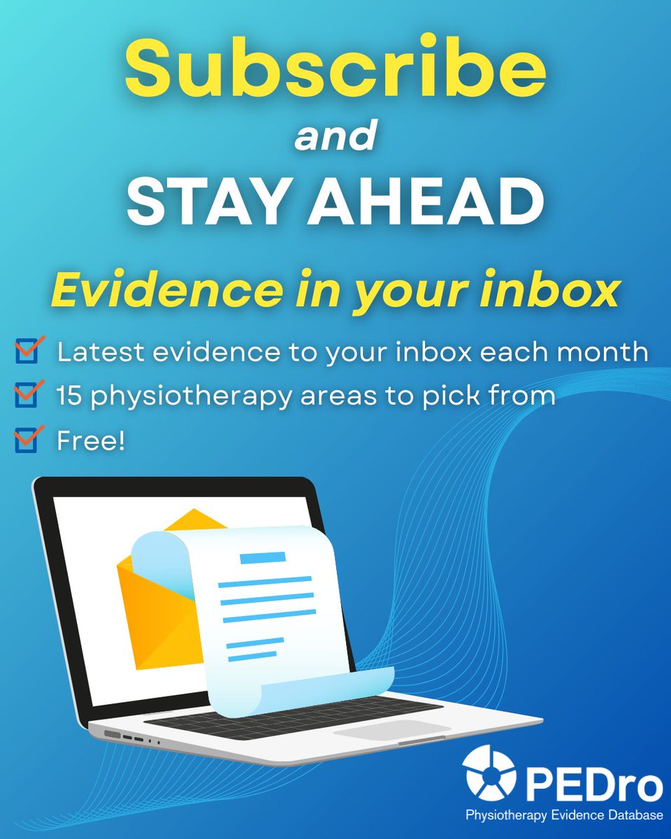 PEDro tweet media