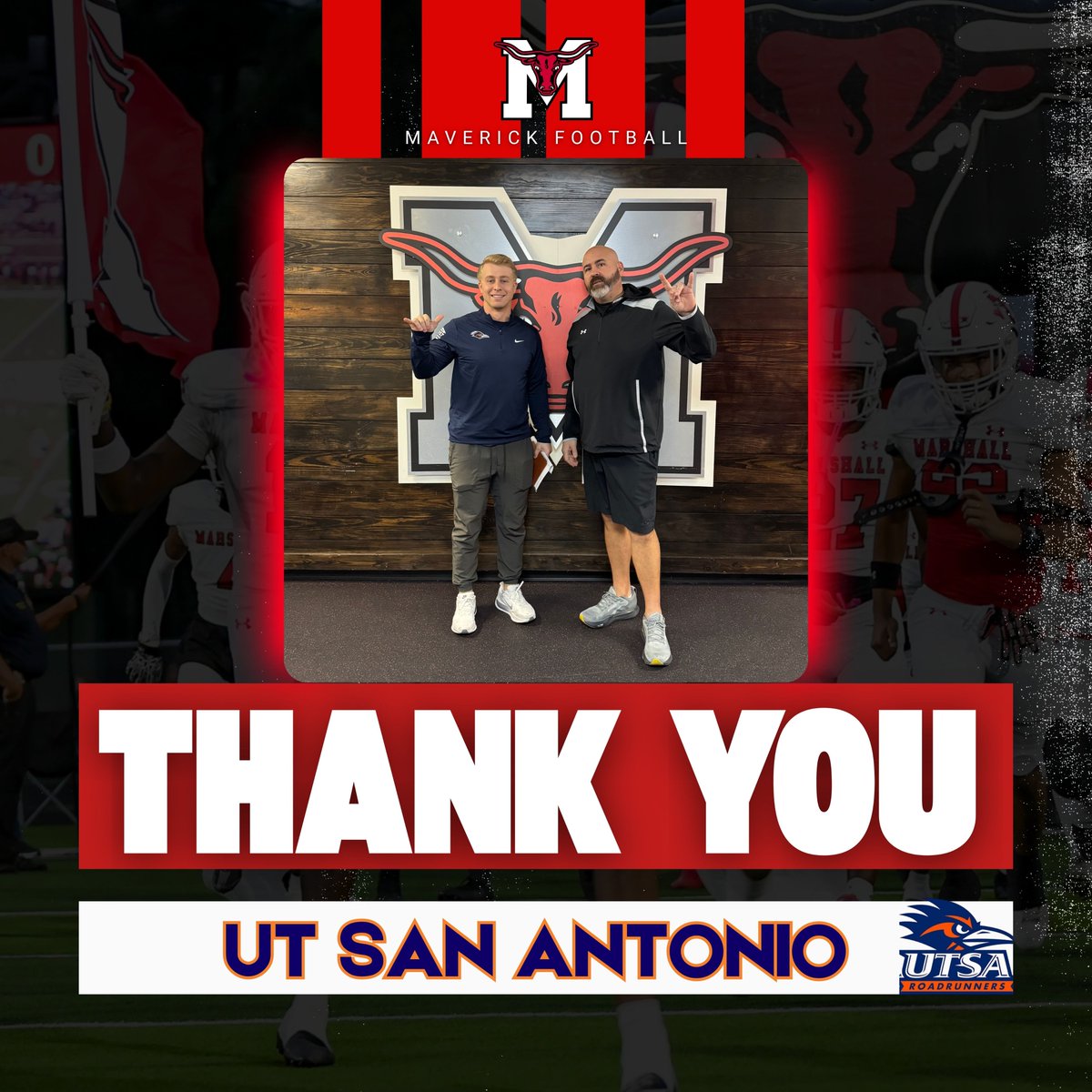 Marshall Maverick Football tweet media