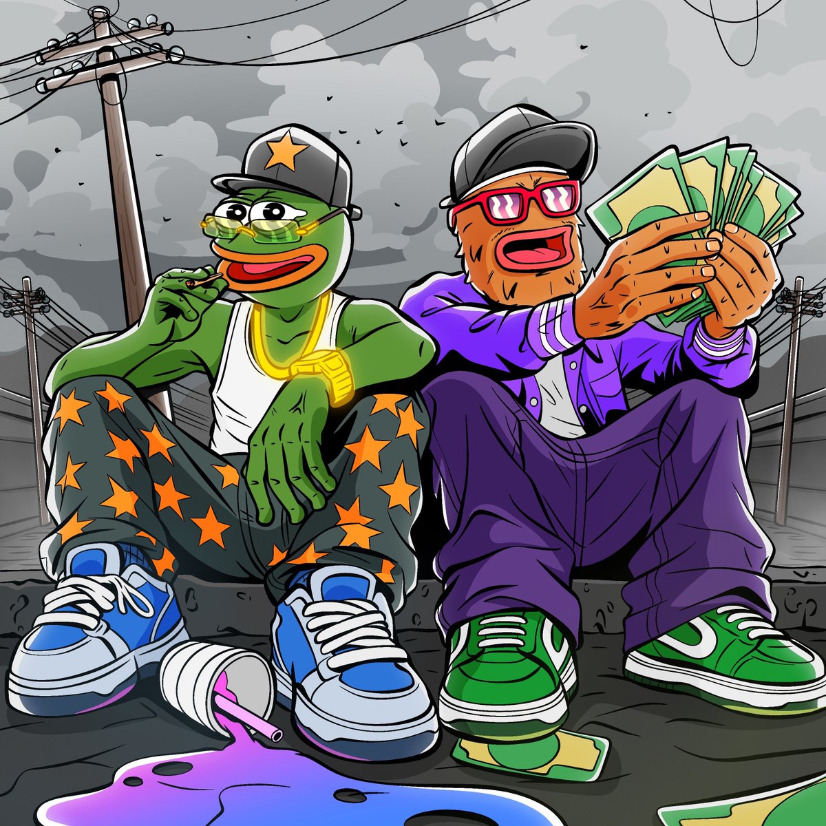 We didn’t choose the trenches, the trenches chose us.

$WOLF 🐺