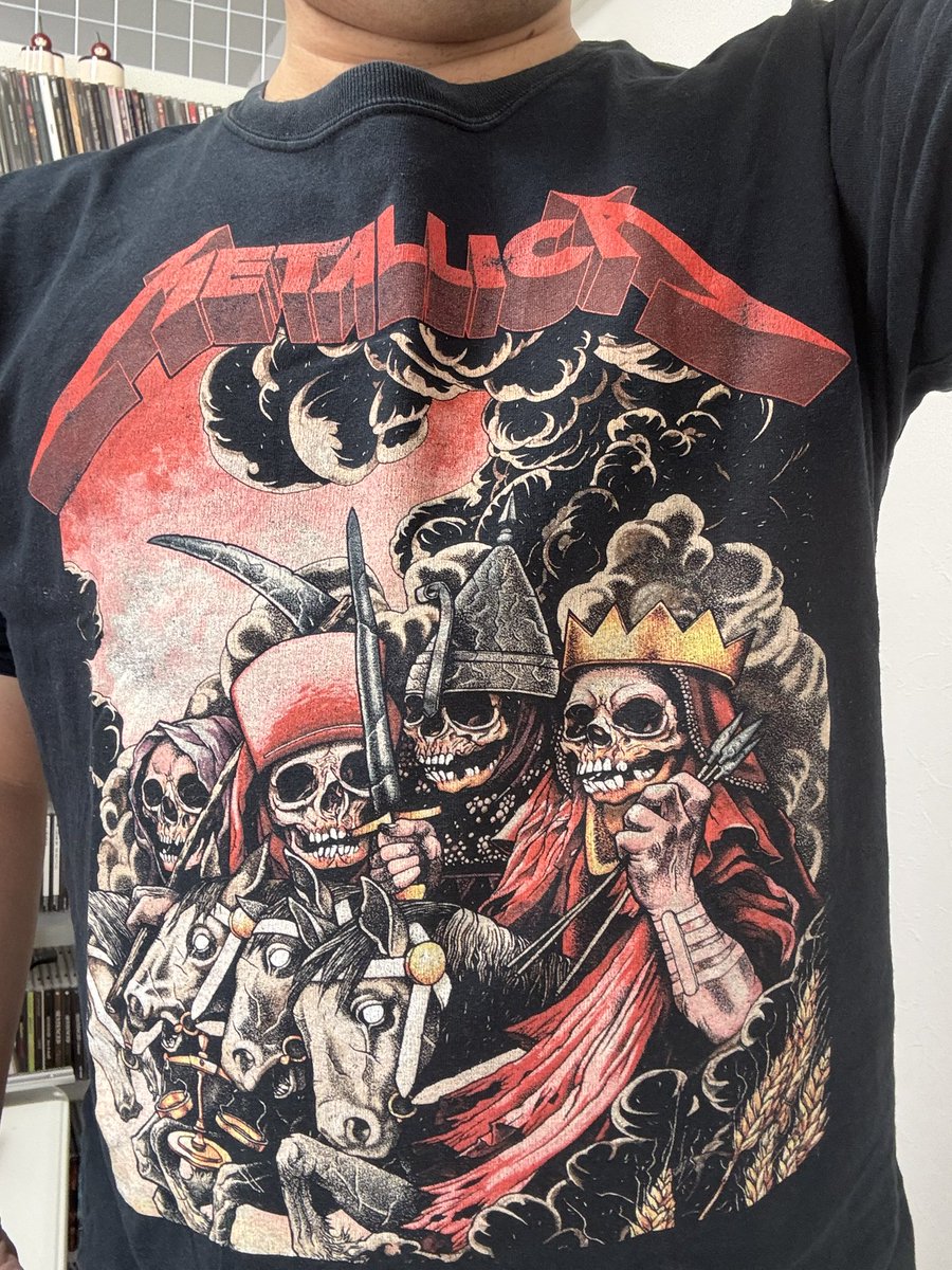 きのう（1月30日）は #metallica 2013年の来日だからサマソニ