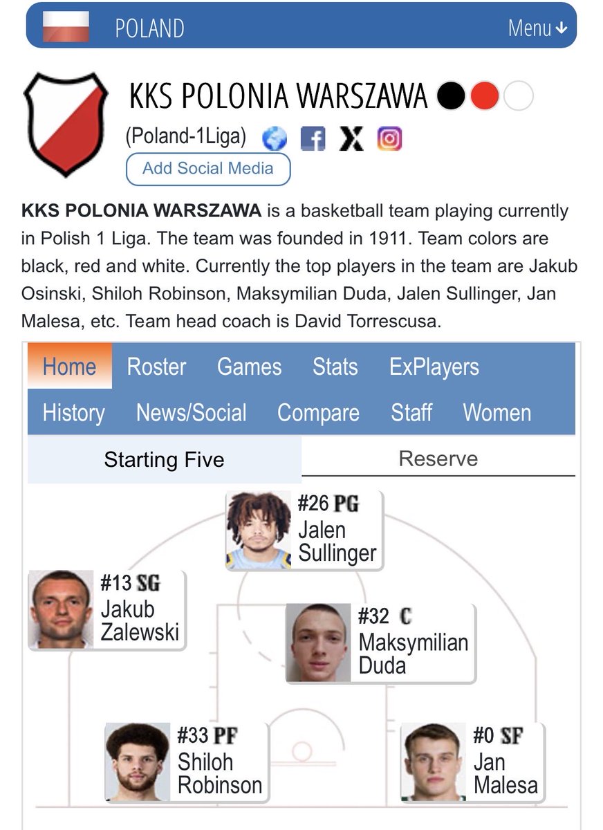 Shiloh Robinson is HOOPING overseas. 

Former Bearcat standout putting together a strong stretch with KKS Polonia Warszawa:

🏀 5 Games
📈 101 Points
💥 Multiple double-doubles

Bearcat roots. Pro results. We see you Shiloh.