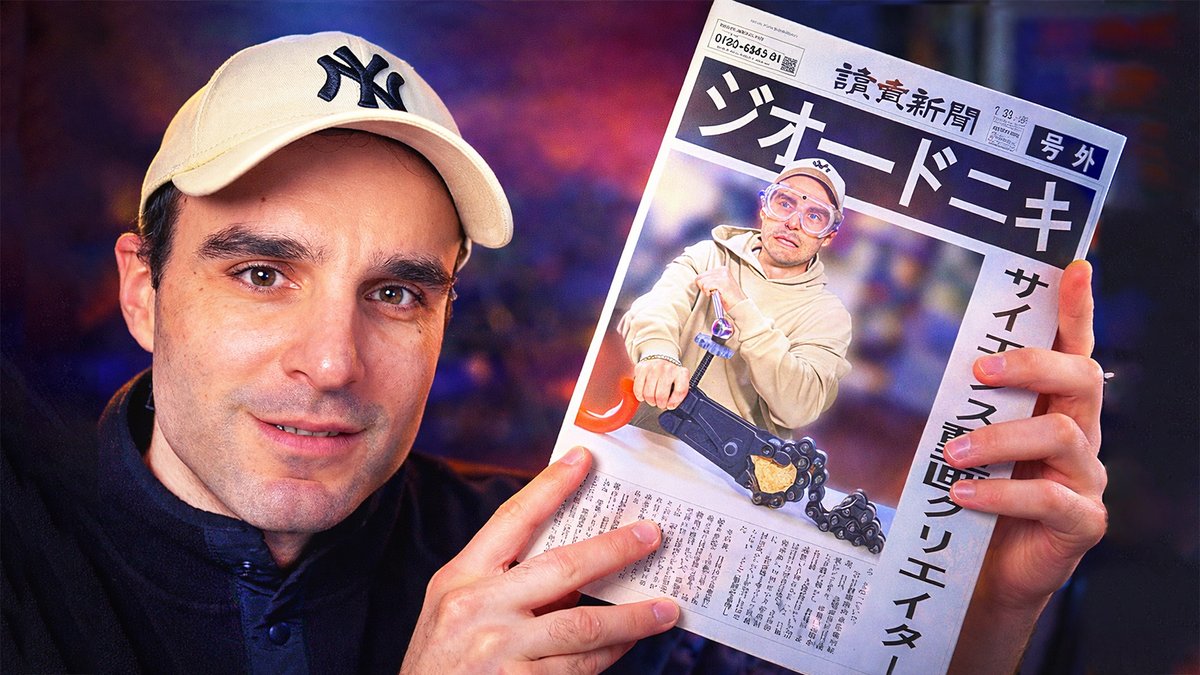 DrNozman's tweet photo. J'ai percé au Japon, voici pourquoi ! Une histoire de fou...
https://t.co/ZgbNT54WG5 https://t.co/LTtoNfttZ8