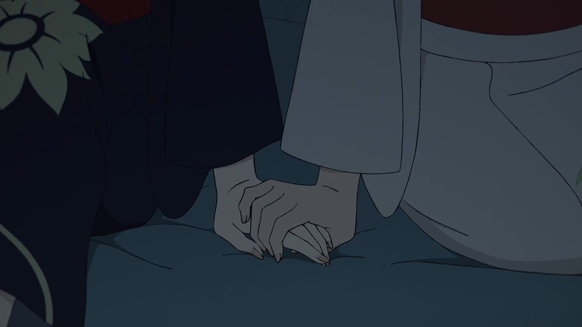 One person waited 8,000 years just to be able to meet the other,
while the other spent their entire youth researching and creating a physical body for them