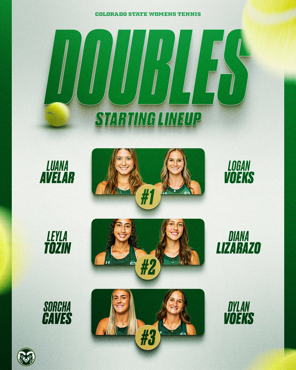 CSUTennis's tweet image. 𝕆𝕦𝕣 𝕃𝕚𝕟𝕖𝕦𝕡

#Relentless x #CSURams