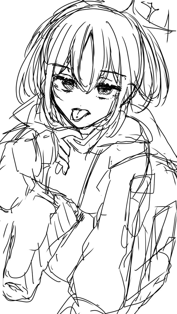 2年前のラフ､絵が上手いかも