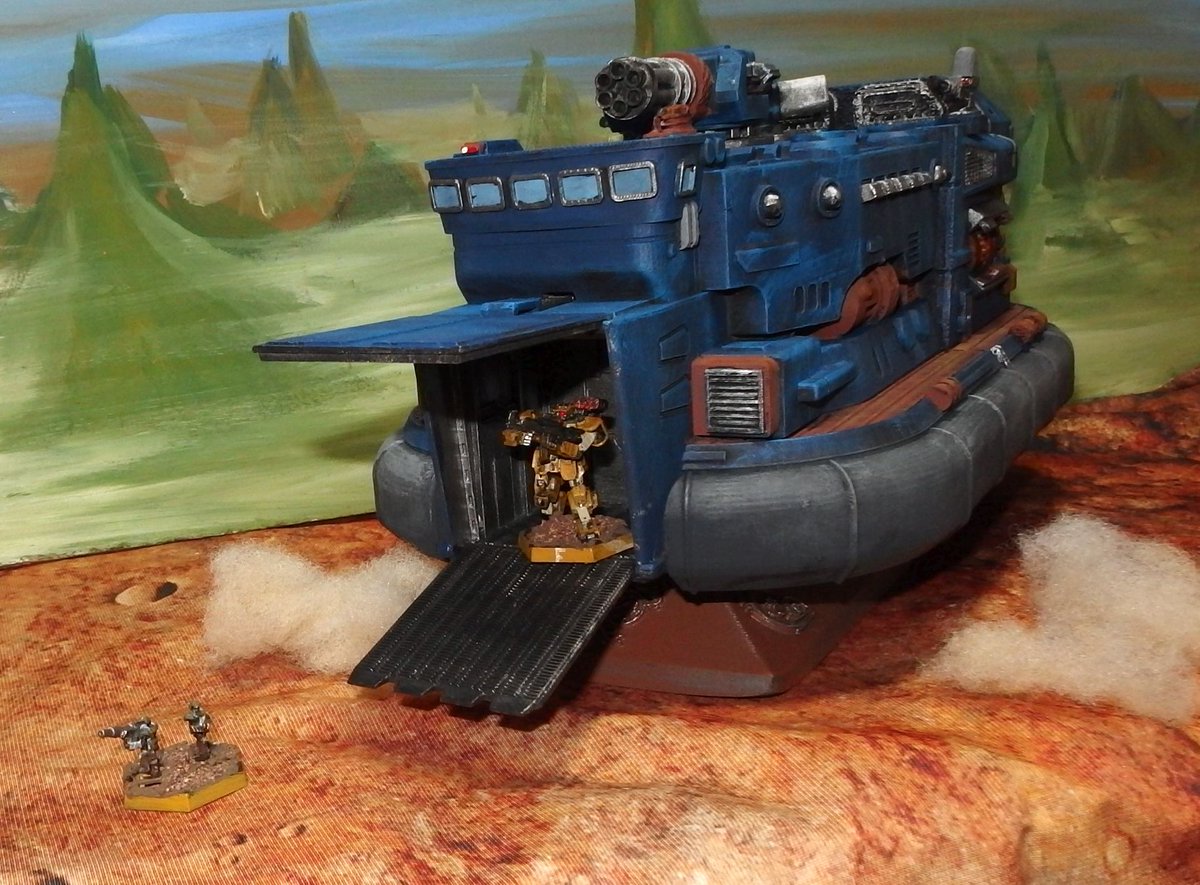 Uncle_Heavy_Gea's tweet image. 【info】Patoreon Update
Landing Hovercraft./強襲揚陸ホバークラフト
It is a large amphibious transport vehicle./水陸両用の大型輸送ビークルです。
FDM

patreon.com/posts/48219417

#12mm #Terrain #Tabletopwargaming #3dprinter