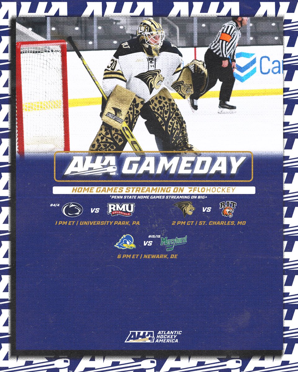 Hockey to be played… AND we’ve got an outdoor game 🏒❄️

#NCAAHockey