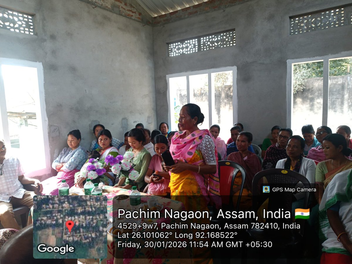 MssoSilk's tweet photo. Farmers’ Field Day Programme was organised on 30.01.2026 by CSB–MESSO, EBSF Topatoli at Topatoli Gaon. The programme was addressed by the Manager, State Eri Seed Grainage, Topatoli, along with Scientist-D and the EBSF technical team.
The session covered scientific eri seed crop rearing and quality seed cocoon production. Farmers actively participated, sharing field experiences and practical issues, followed by an interactive discussion promoting improved rearing practices.@LalithaNM2010 @EBSFCSB2020 @IfsSivakumar @PIBTextiles @csbmot @TexMinIndia