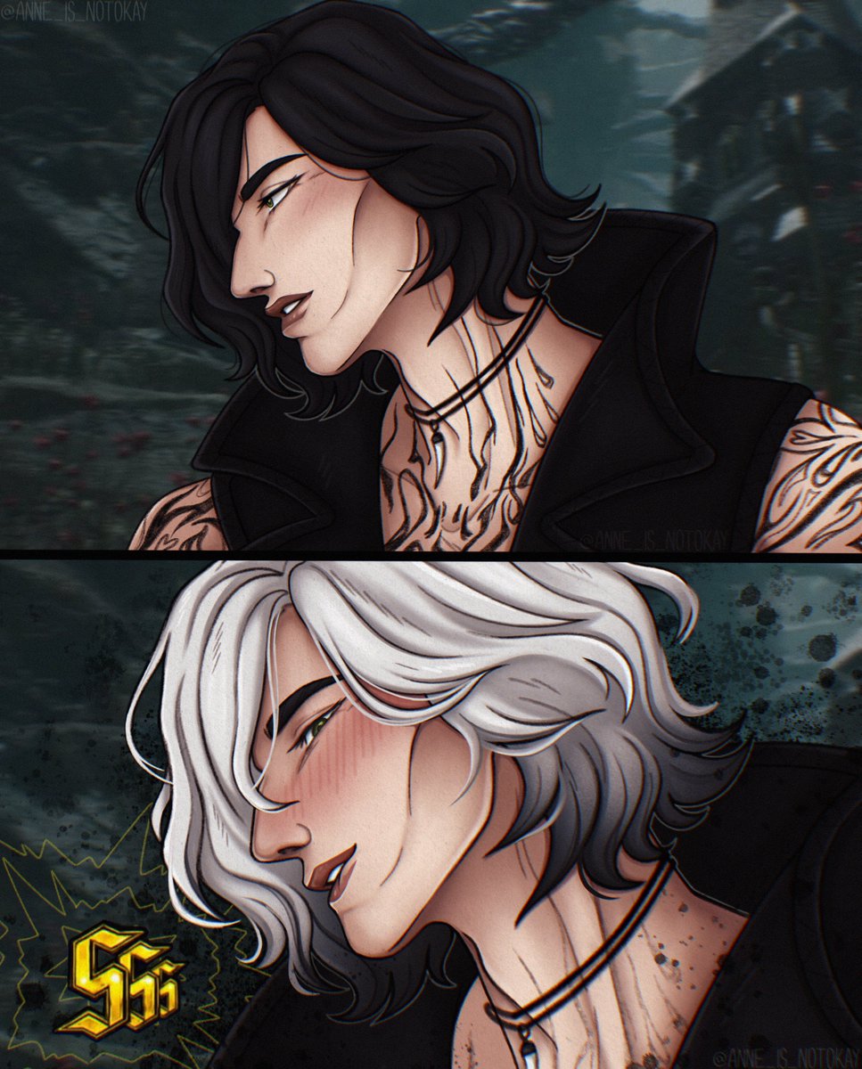 anne_is_notokay's tweet photo. “you're itching to play, I can tell.”

[ #dmc5 #DevilMayCry #vdmc ] https://t.co/p4NfoCvfQ2