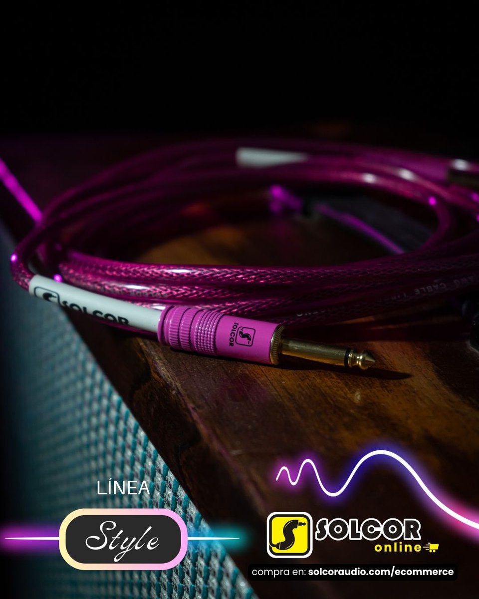 Te invitamos a leer: Dale un nuevo look a tu sonido: Estrena personalidad con nuestra Línea STYLEhttps://solcoraudio.com/estrena-personalidad-con-nuestra-linea-style/ #solcor #cablesparainstrumentos #audio #cablesparaaudio