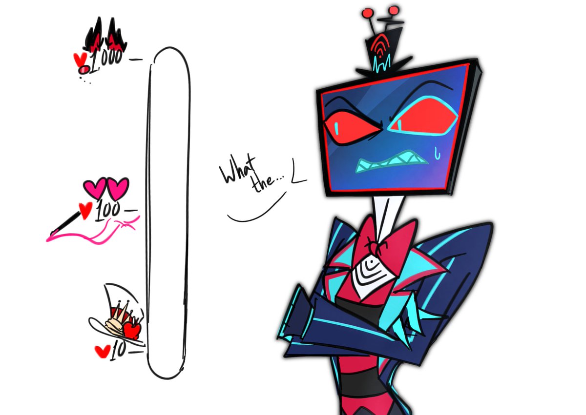 친해지길 바라
#HazbinHotel