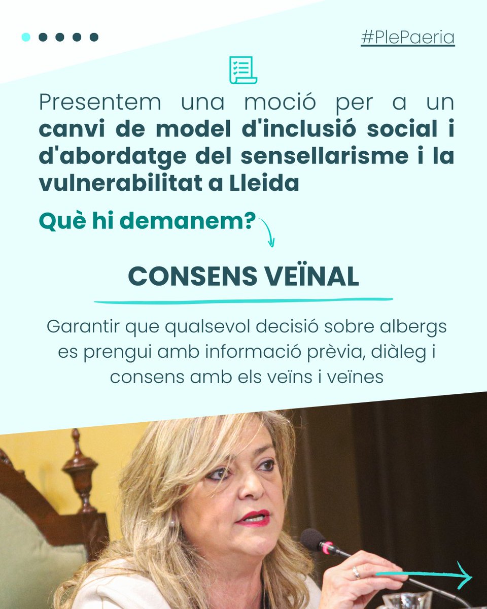 Grup Municipal de Junts per Catalunya a la Paeria tweet media