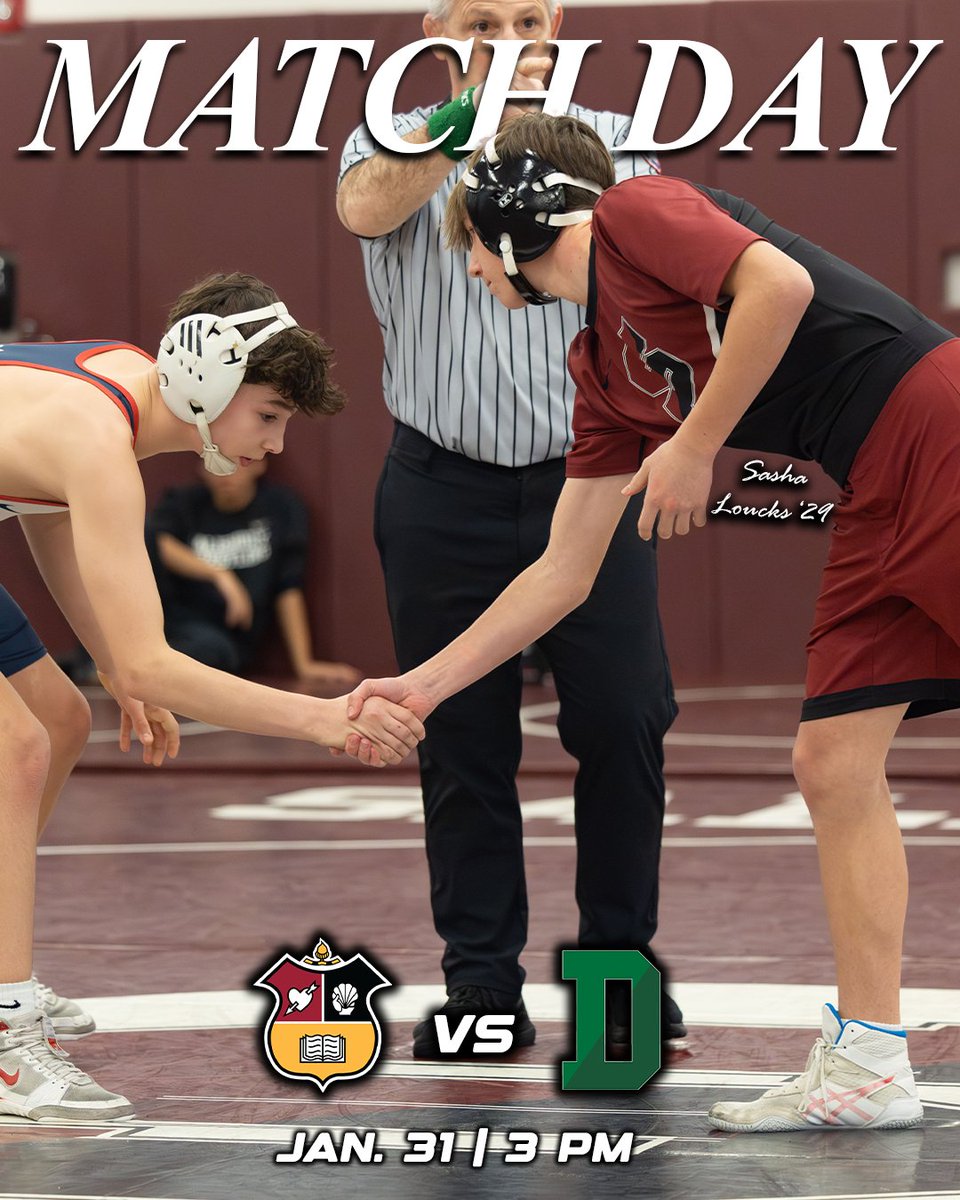 Varsity Wrestling: <a href="/SarumWrestling/">Salisbury Wrestling</a> hosts Deerfield for a 3 p.m. match. #GoKnights